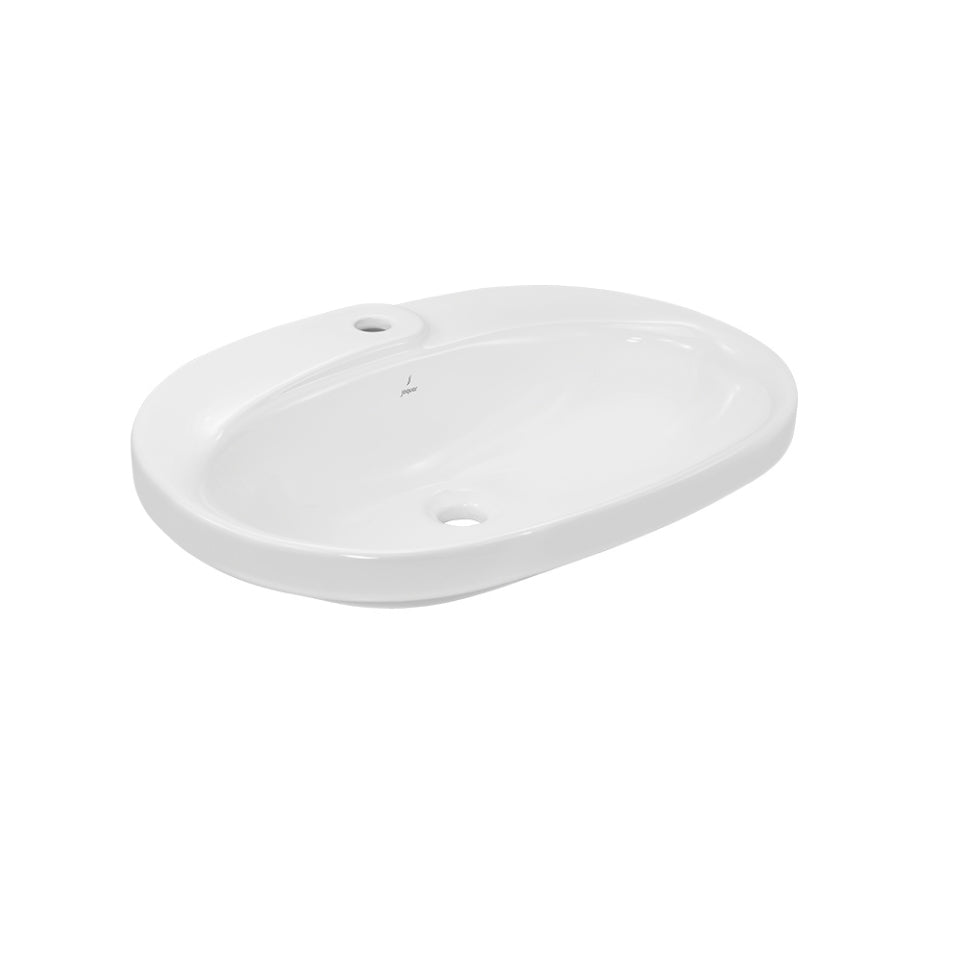 COUNTER TOP BASIN - JAQUAR SWARE - ( WHITE - OPAL - 600x440 mm - 24inchX17.6inch )