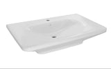 TABLE TOP WASH BASIN - JAQUAR SWARE -  ( WHITE - LAGUNA - 800x500 mm - 32inchX20inch )