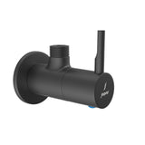 ANGULAR STOP COCK WITH WALL FLANGE - JAQUAR FAUCETS -  ( BLACK MATT - FLORENTINE PRIME - 0x15 mm - 0inchX0.5inch )