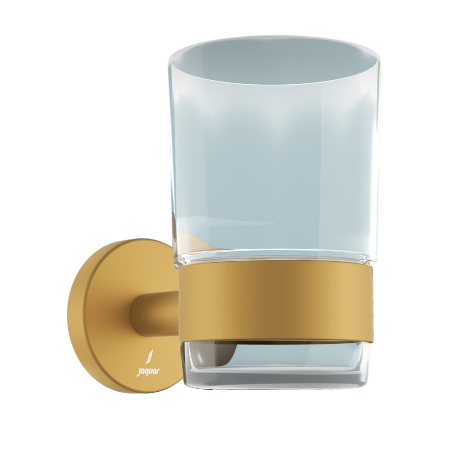 TUMBLER HOLDER - JAQUAR FAUCETS -  ( GOLD MATT PVD - CONTINENTAL ACC. - 0x0 mm - 0inchx0inch )