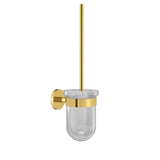 TOILET BRUSH & HOLDER - JAQUAR FAUCETS - ( GOLD BRIGHT PVD - CONTINENTAL ACC. - 0x0 mm - 0inchX0inch )