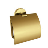 TOILET ROLL HOLDER WITH FLAP - JAQUAR FAUCETS -  ( GOLD BRIGHT PVD - CONTINENTAL ACC. - 0x0 mm - 0inchx0inch )