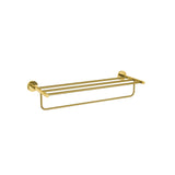 TOWEL RACK W/HANGER - JAQUAR FAUCETS -  ( GOLD BRIGHT PVD - CONTINENTAL ACC. - 0x600 mm - 0inchX24inch )