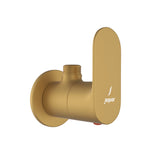 ANGULAR STOP COCK WITH WALL FLANGE - JAQUAR FAUCETS -  ( GOLD MATT PVD - OPAL PRIME - 0x15 mm - 0inchX0.5inch )
