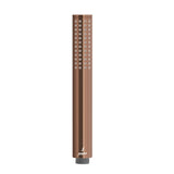 HAND SHOWER 24MM ROUND SHAPE SINGLE FLOW WITH RUBIT CLEANING SYSTEM - JAQUAR FAUCETS - ( BLUSH GOLD PVD - MAZE SHOWER - 0x0 mm - 0inchX0inch )