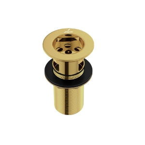 WASTE COUPLING H/T 130MM - JAQUAR FAUCETS -  ( GOLD BRIGHT PVD -  - 125x32 mm - 5inchX1.28inch )