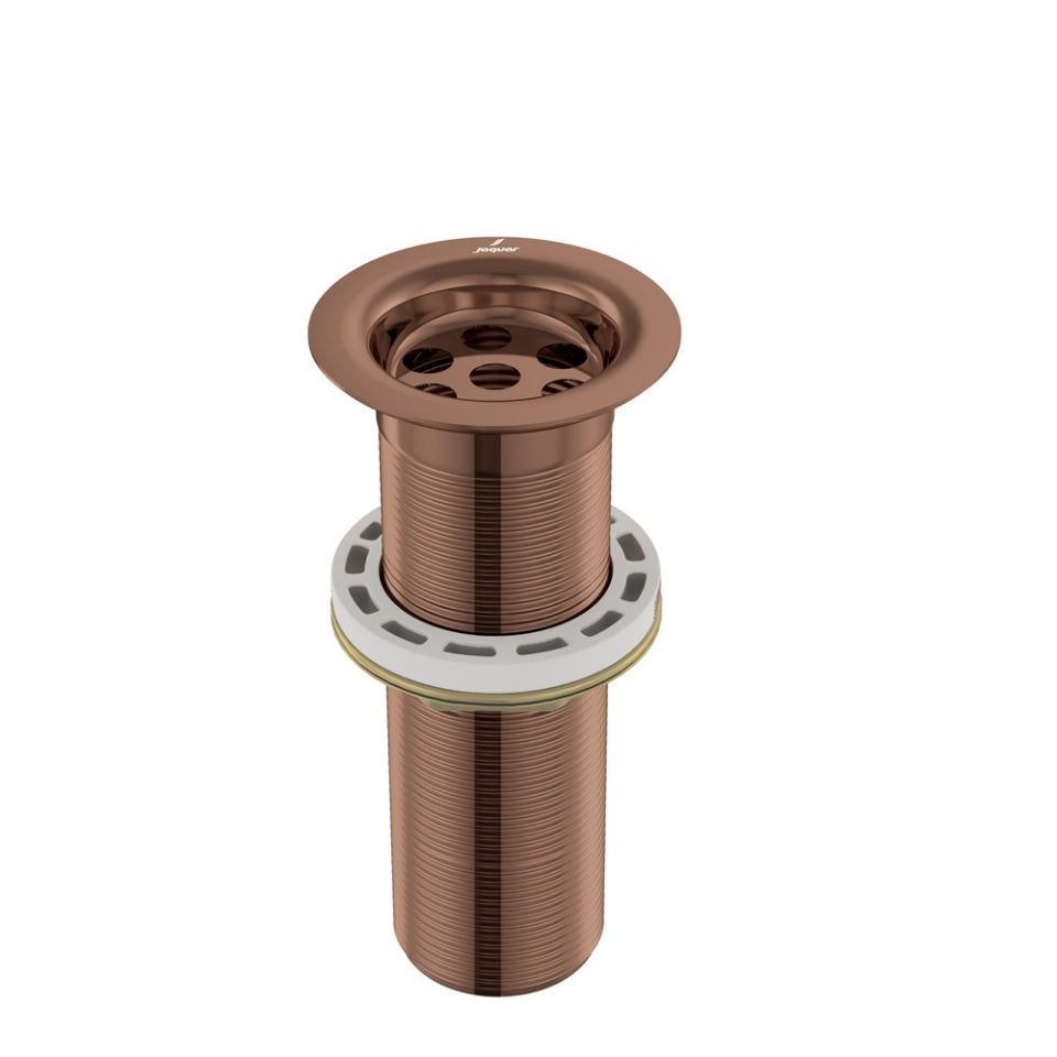 WASTE COUPLING 32MM F. THREAD 130MM HT - JAQUAR FAUCETS -  ( BLUSH GOLD PVD - ALLIED - 0x0 mm - 0inchx0inch )
