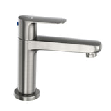 PILLAR COCK - JAQUAR FAUCETS -  ( STAINLESS STEEL - OPAL PRIME - 0x15 mm - 0inchX0.5inch )