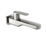 BIB COCK WITH FLANGE - JAQUAR FAUCETS -  ( STAINLESS STEEL - OPAL PRIME - 0x15 mm - 0inchX0.5inch )