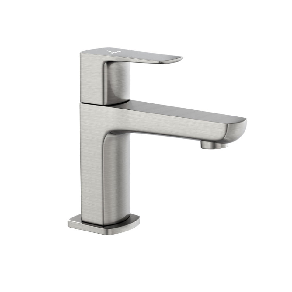 PILLAR COCK - JAQUAR FAUCETS -  ( STAINLESS STEEL - KUBIX PRIME - 0x15 mm - 0inchX0.5inch )