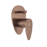 SINGLE LEVER EXPOSED PART KIT FOR DIVERTER - JAQUAR FAUCETS -  ( ANTIQUE COPPER - VIGNETTE PRIME - 0x15 mm - 0inchX0.5inch )