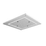 DUOFLO SHOWER SQUARE SHAPE LED LIGHT W/REMOTE CONTROL - JAQUAR FAUCETS - ( CHROME - OVERHEAD SHOWER - 450x450 mm - 18inchX18inch )