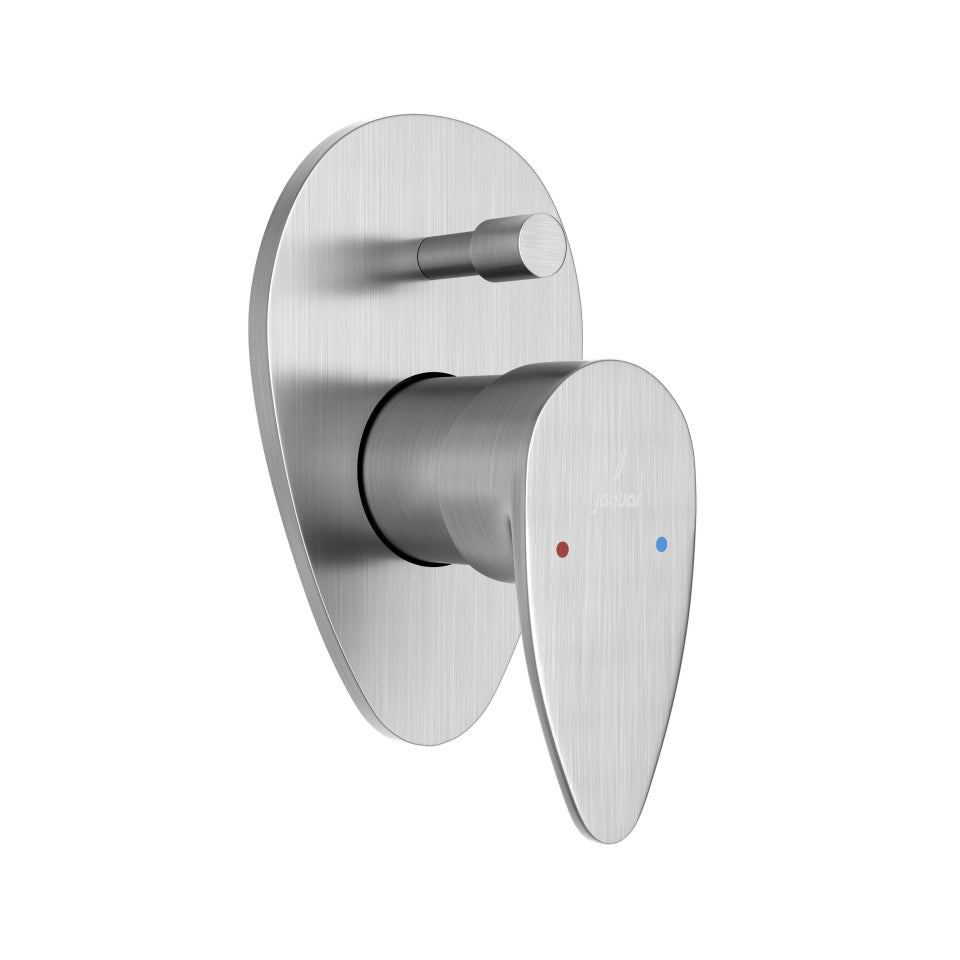 S.L.EXPOSED PARTS DIV KIT HIGH FLOW - JAQUAR FAUCETS -  ( STAINLESS STEEL - VIGNETTE PRIME - 0x15 mm - 0inchX0.5inch )