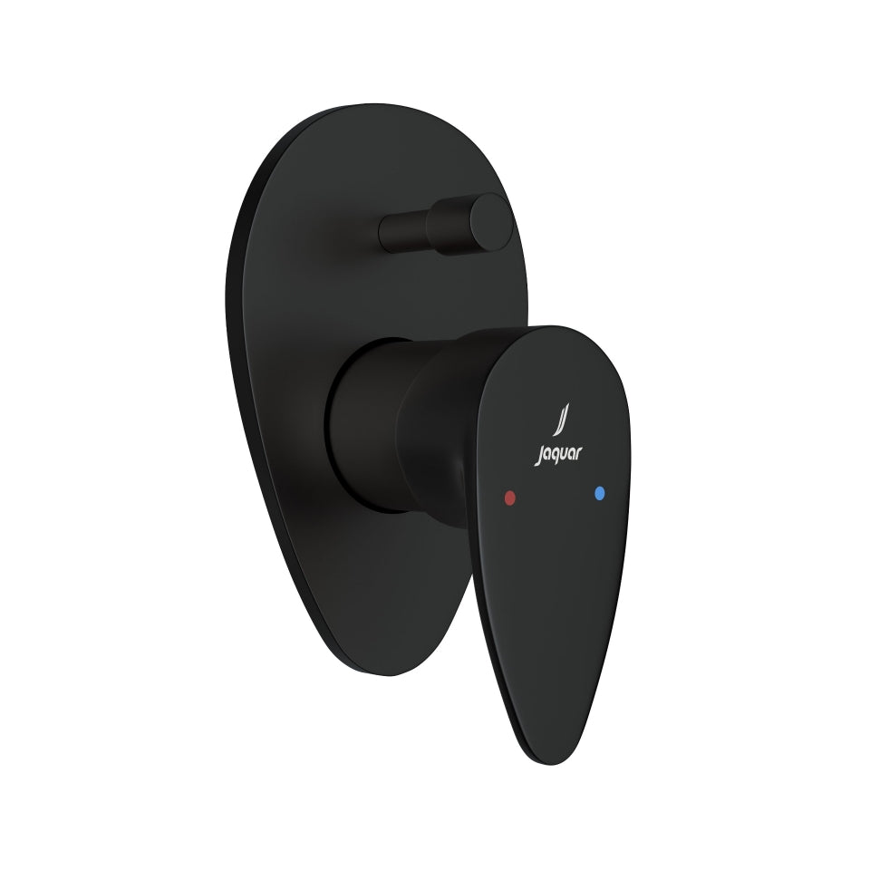 SINGLE LEVER EXPOSED PARTS KIT OF HI-FLOW DIVERTER - JAQUAR FAUCETS -  ( BLACK MATT - VIGNETTE PRIME - 0x15 mm - 0inchX0.5inch )