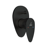 SINGLE LEVER EXPOSED PARTS KIT OF HI-FLOW DIVERTER - JAQUAR FAUCETS -  ( BLACK MATT - VIGNETTE PRIME - 0x15 mm - 0inchX0.5inch )