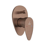 SINGLE LEVER EXPOSED PARTS KIT OF HI-FLOW DIVERTER - JAQUAR FAUCETS -  ( ANTIQUE COPPER - VIGNETTE PRIME - 0x15 mm - 0inchX0.5inch )