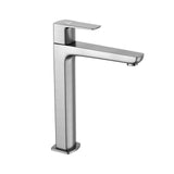 PILLAR COCK WITH 190MM EXTENSION BODY - JAQUAR FAUCETS -  ( STAINLESS STEEL - KUBIX PRIME - 0x15 mm - 0inchX0.5inch )