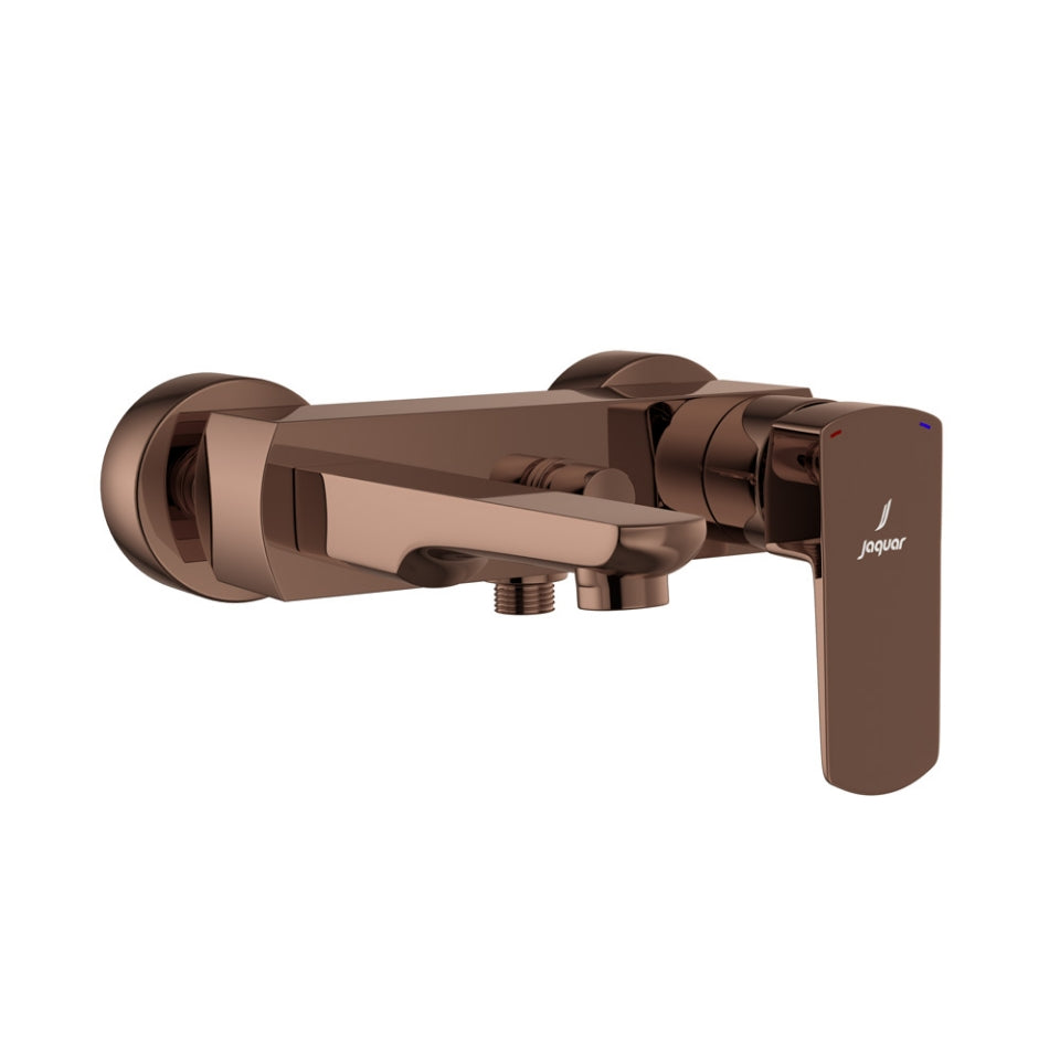 S L WALL MIXER PROV FOR HAND SHOWER - JAQUAR FAUCETS -  ( BLUSH GOLD PVD - KUBIX PRIME - 0x15 mm - 0inchX0.5inch )