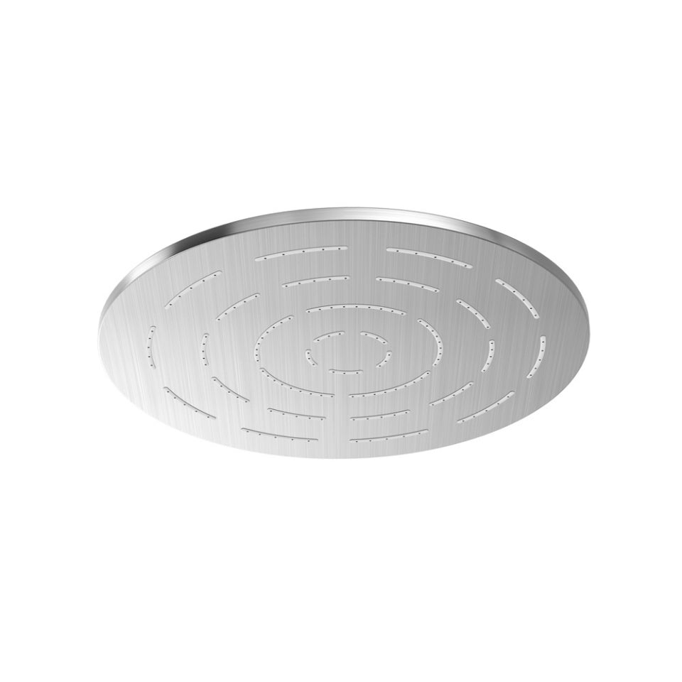 MAZE ROUND 9.5 - JAQUAR FAUCETS - ( STAINLESS STEEL - OVERHEAD SHOWER - 240x15 mm - 9.6inchX0.6inch )
