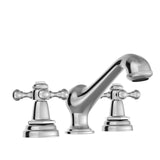 3-HOLE BASIN MIXER W/O POP-UP WASTE SYSTEM - JAQUAR FAUCETS -  ( CHROME - QUEENS - 0x15 mm - 0inchX0.5inch )