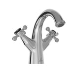 CENTRAL HOLE BASIN MIXER - JAQUAR FAUCETS -  ( CHROME - QUEENS PRIME - 0x15 mm - 0inchX0.5inch )