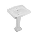 FULL PEDESTAL FOR QPS-WHT-7803PM - JAQUAR SWARE - ( WHITE - - 0x0 mm - 0inchX0inch )