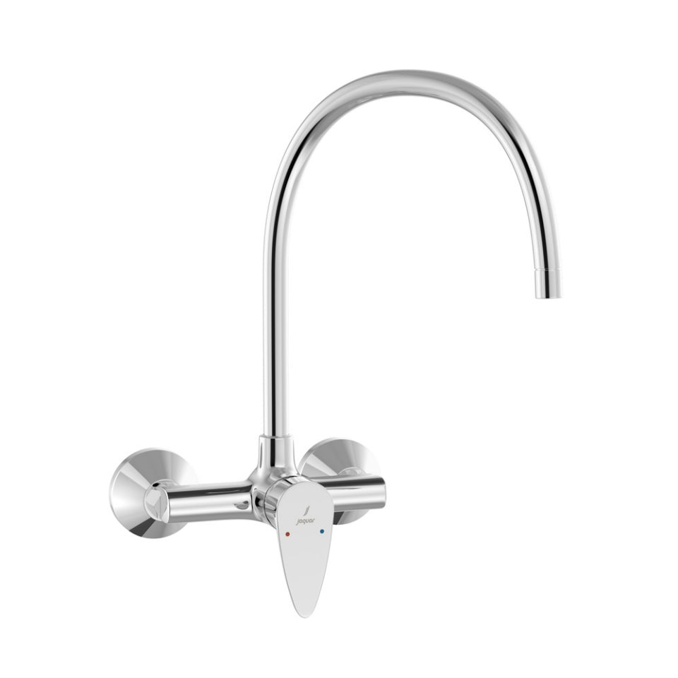 S.L. SINK MIXER W/M W.UPPER SPOUT - JAQUAR FAUCETS -  ( CHROME - VIGNETTE PRIME - 0x15 mm - 0inchX0.5inch )