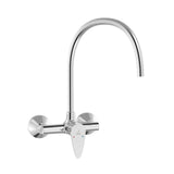 S.L. SINK MIXER W/M W.UPPER SPOUT - JAQUAR FAUCETS -  ( CHROME - VIGNETTE PRIME - 0x15 mm - 0inchX0.5inch )