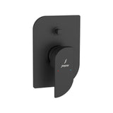 S.L. CON DIVERTOR W/BUTTON ON TOP - JAQUAR FAUCETS -  ( BLACK MATT - ALIVE - 0x15 mm - 0inchX0.5inch )