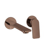 EXPOSED PARTS OF SINGLE LEVER BUILT-IN IN-WALL MANUAL VALVE - JAQUAR FAUCETS -  ( BLUSH GOLD PVD - LAGUNA - 0x15 mm - 0inchX0.5inch )