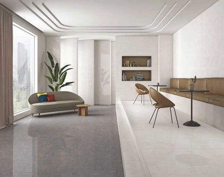SAGA WHITE GLOSSY - SIMPOLO-TILES- (  - SAGA GLOSSY - 3000x790x15 mm - 120inchX31.5inchX0.6inch )
