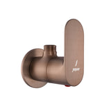ANGLE COCK WITH FLANGE - JAQUAR FAUCETS -  ( ANTIQUE COPPER - OPAL PRIME - 0x15 mm - 0inchX0.5inch )