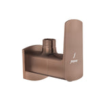 ANGLE COCK WITH FLANGE - JAQUAR FAUCETS -  ( ANTIQUE COPPER - KUBIX PRIME - 0x15 mm - 0inchX0.5inch )