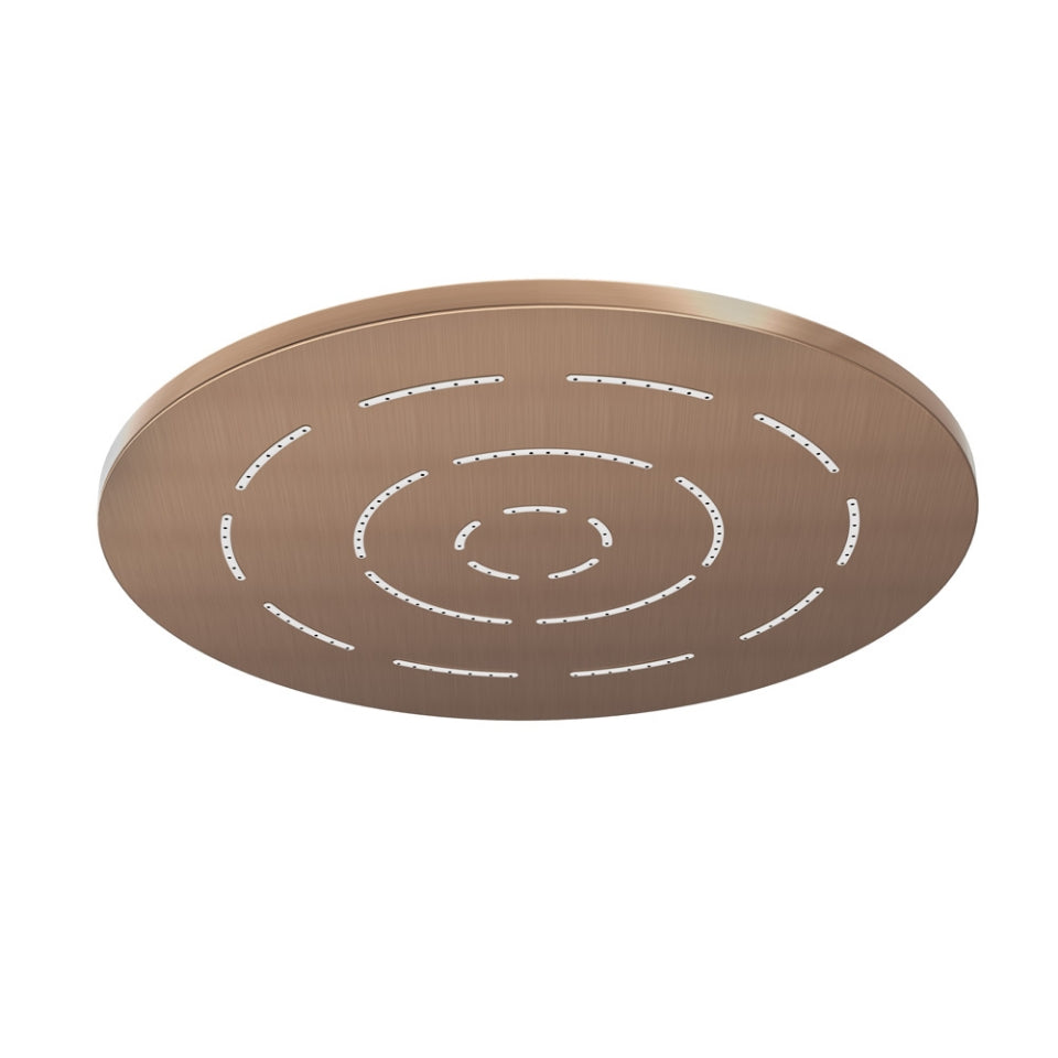 MAZE ROUND 8 - JAQUAR FAUCETS - ( ANTIQUE COPPER - OVERHEAD SHOWER - 15x200 mm - 0.5inchX8inch )