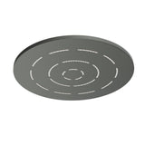 MAZE ROUND 8 - JAQUAR FAUCETS - ( GRAPHITE - OVERHEAD SHOWER - 15x200 mm - 0.5inchX8inch )