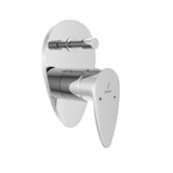 S.L.EXPOSED PARTS DIV KIT BUTTON ON TOP - JAQUAR FAUCETS -  ( CHROME - VIGNETTE PRIME - 0x15 mm - 0inchX0.5inch )
