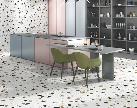 MAGICIAN TRZ MATT - SIMPOLO-TILES -  (  - TERRAZO MATT - 1200x600x8.5 mm - 48inchX24inchX0.34inch )
