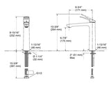 ENGAGE TM TALL PILLAR TAP LAVATORY FAUCET - KOHLER PREMIUM -  ( FRENCH GOLD - PREMIUM - 0x15 mm - 0inchX0.5inch )