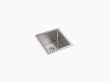 STRIVE TM SS SINGLE BOWL UNDERMOUNT FABRICATED (DEPTH 10INCH)W/STRAINER - KOHLER LUXURY -  (  - LUXURY - 457x406 mm - 18.28inchX16.24inch )