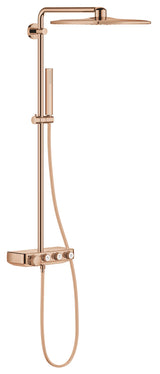 EUPHORIA SMARTCONTROL 310 CUBE THERMOSTATIC SHOWER SYSTEM (3 CONTROL)WALL MOUNTING - GROHE -  ( WARM SUNSET - G5 - EUPHORIA SYSTEM - 0x15 mm - 0inchX0.5inch )