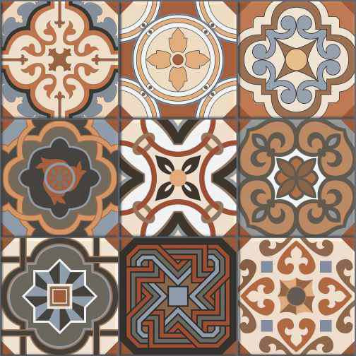 M-10002 (DG232) - INDIAN TILES -  (  - BCP - 300x300 mm - 12inchX12inch )