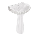 WASH BASIN LOTUS - HINDWARE -  ( STAR WHITE - LOTUS - 550x410 mm - 22inchX16inch )