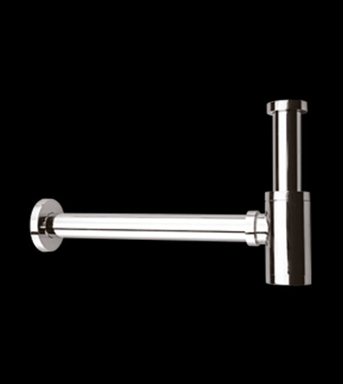BOTTLE TRAP WITH 10 & 7.5 INCH PIPE - AQUANT - ( CHROME - - 0x32 mm - 0inchX1.2inch )