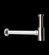 BOTTLE TRAP WITH 10 & 7.5 INCH PIPE - AQUANT - ( CHROME - - 0x32 mm - 0inchX1.2inch )