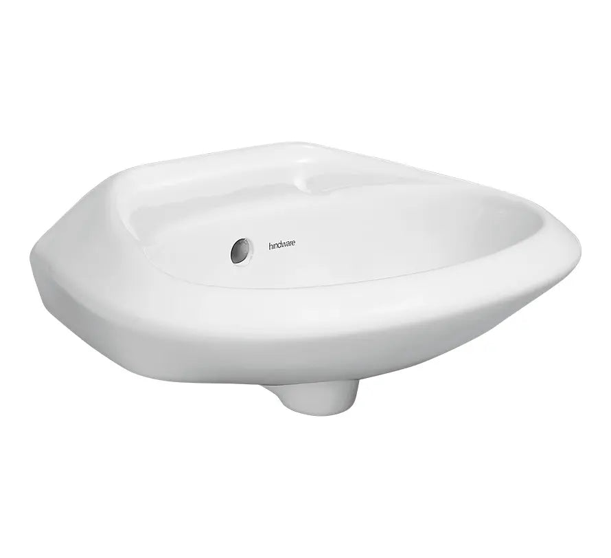 WASH BASIN WINDSOR - HINDWARE -  ( STAR WHITE -  - 450x350 mm - 18inchX14inch )