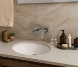 WASH BASIN ROUND U/COUNTER - HINDWARE -  ( STAR WHITE - ROUND - 460x460 mm - 18inchX18inch )