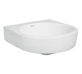 WASH BASIN MALIBU W/MOUNTED - HINDWARE -  ( STAR WHITE - ART - 360x380 mm - 14inchX15inch )