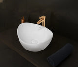 WASH BASIN TABLE TOP DEW - HINDWARE -  ( STAR WHITE - ART - 415x350 mm - 16.5inchX14inch )