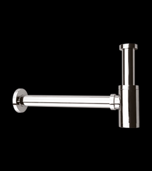BOTTLE TRAP WITH 12 & 7.5 INCH. PIPE - AQUANT -  ( CHROME -  - 0x32 mm - 0inchX1.28inch )