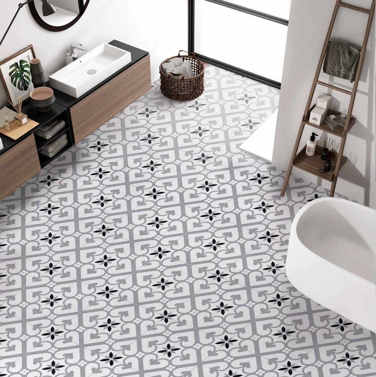 M-10134 - INDIAN TILES -  (  - BCP - 300x300 mm - 12inchX12inch )